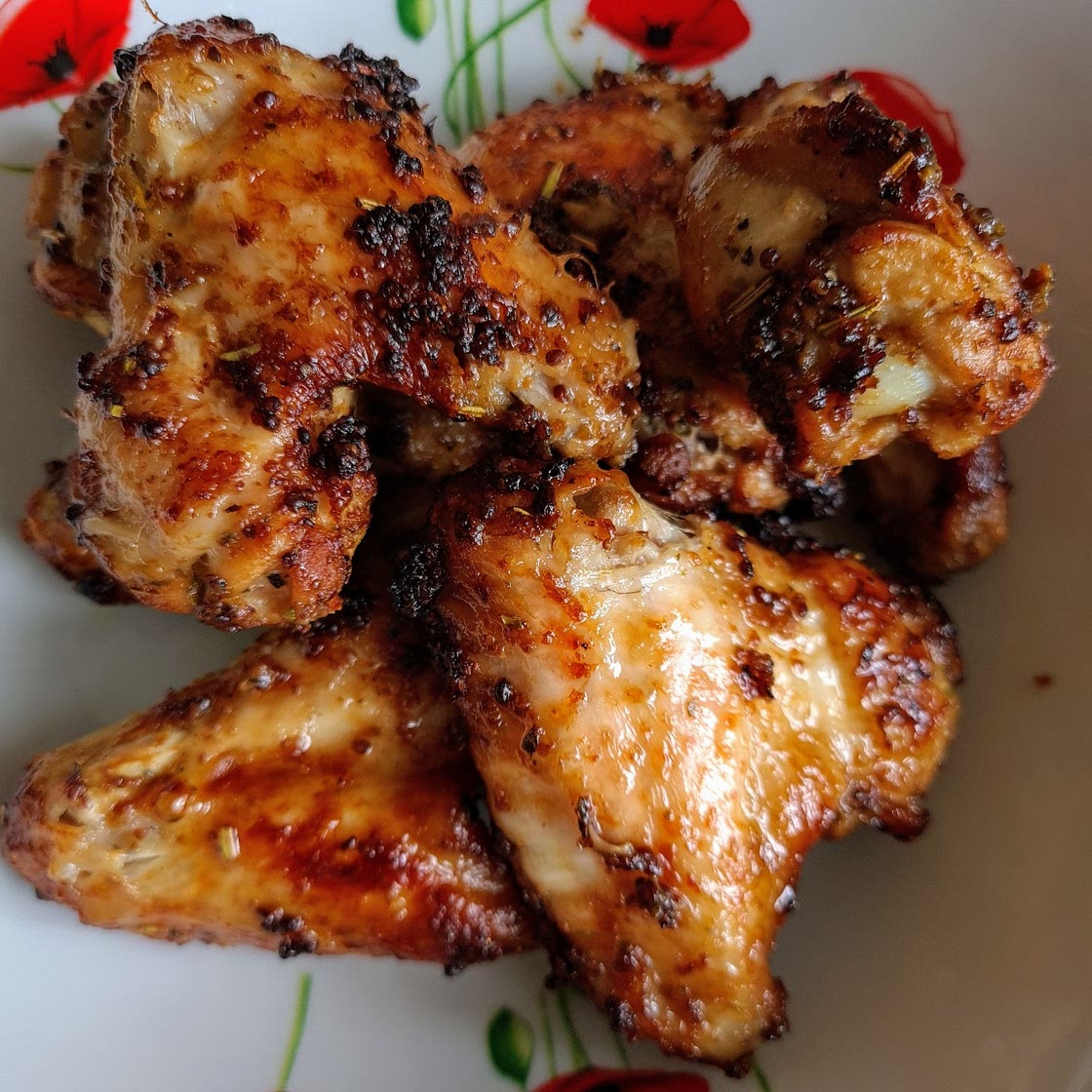 Chicken Wings (air fryer) French Mustard style
