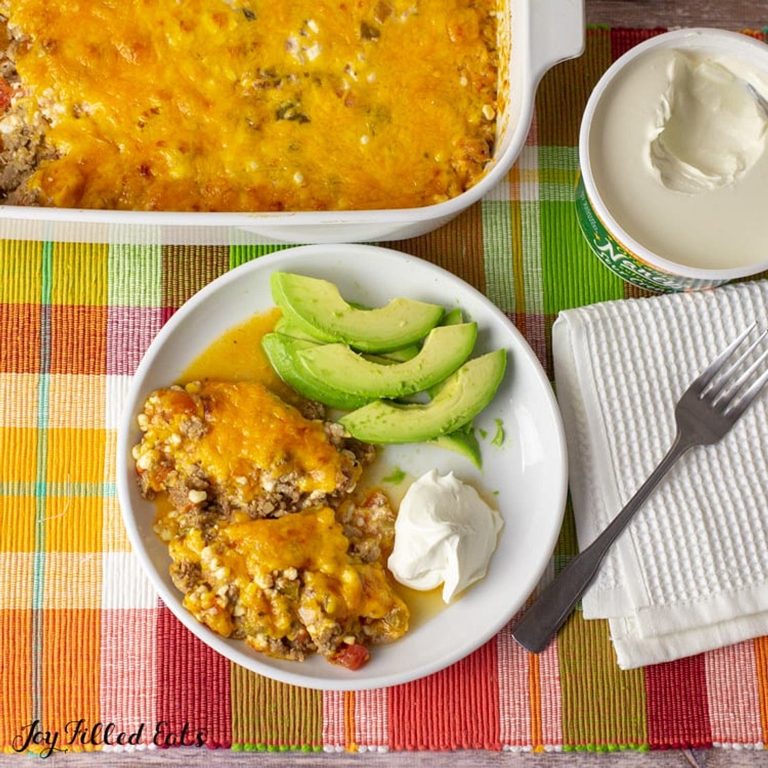 Keto Taco Casserole