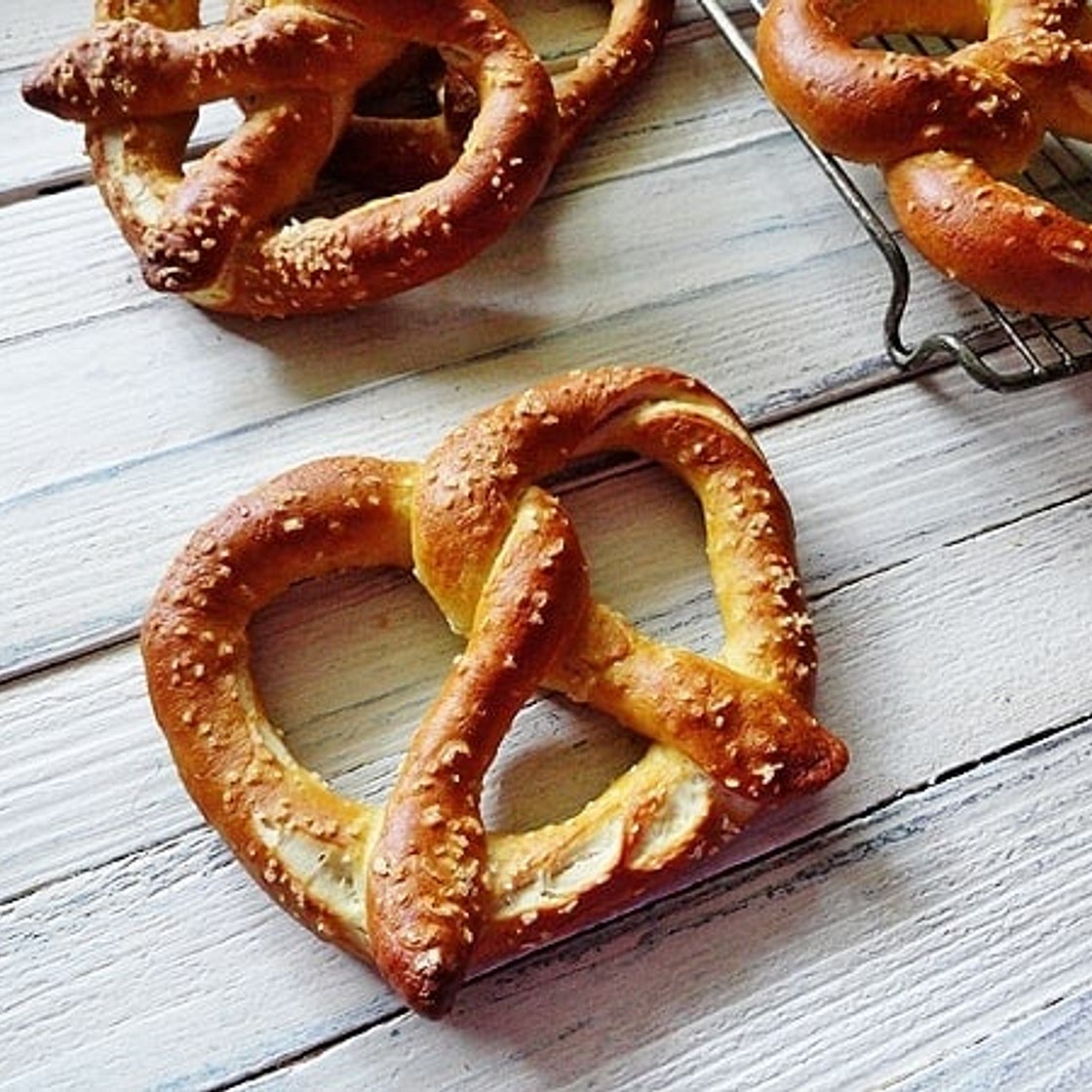 Homemade German Pretzels