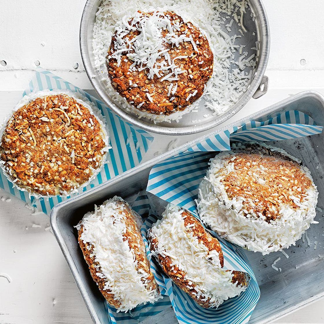 Incredible gluten-free ANZAC biscuit ice cream sandwiches