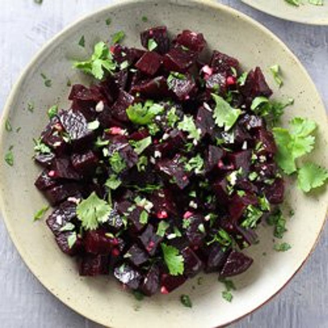 Mediterranean Beets with Garlic and Olive Oil