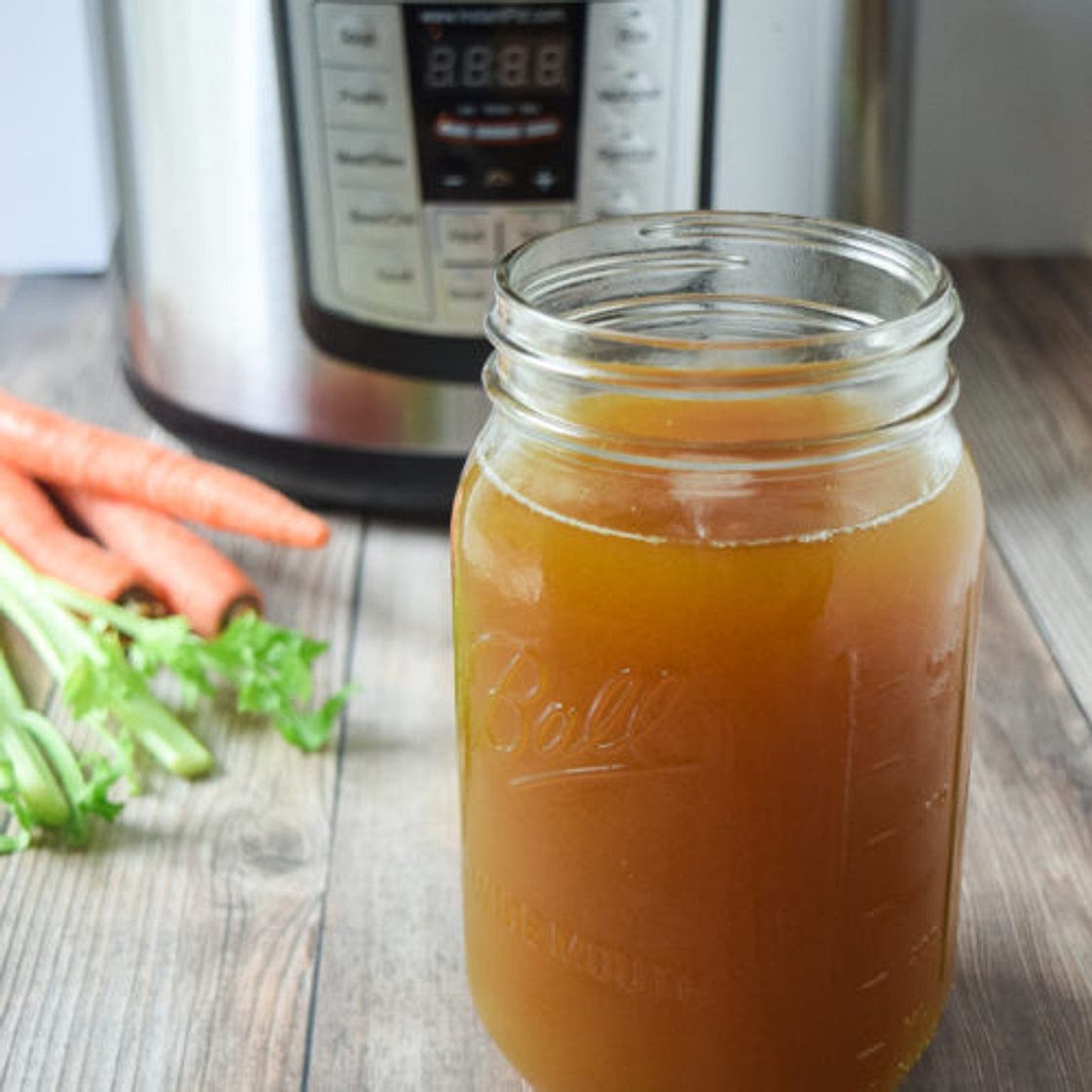 Instant Pot Vegetable Broth