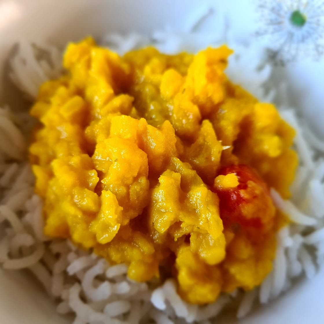 Dhal and rice - Mum's style