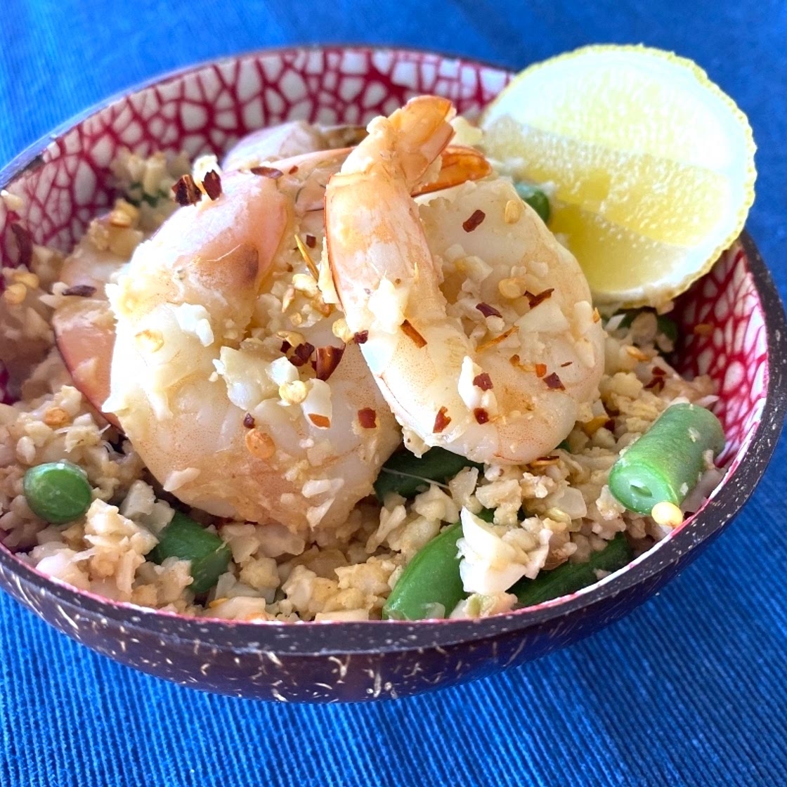 Prawn Fried Cauli Rice | The Fast 800