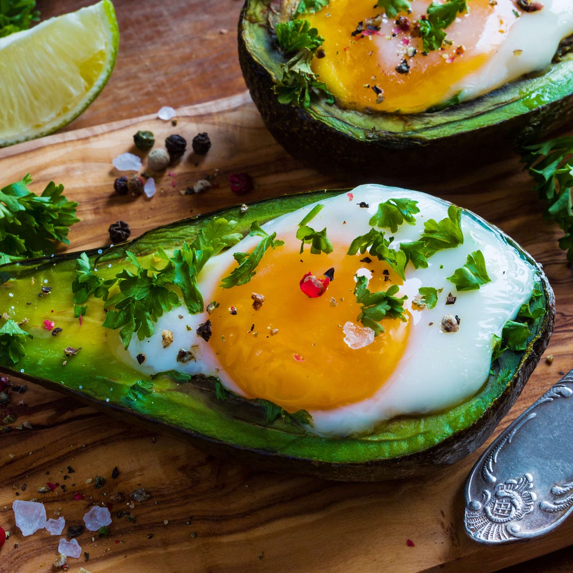 Mexican Baked Avocado and Eggs | The Fast 800