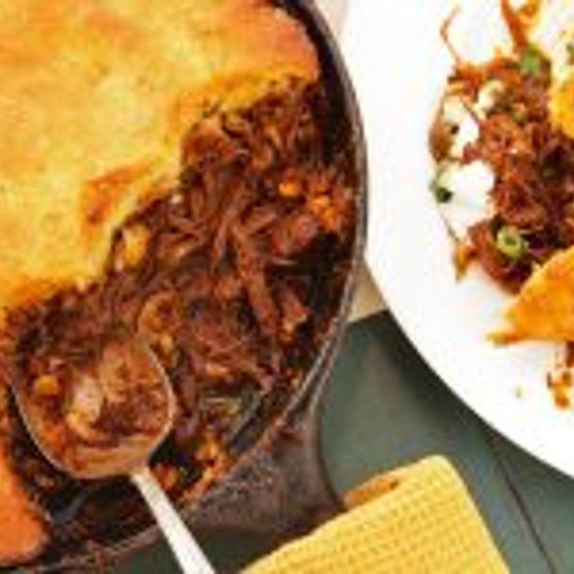 The Best Tamale Pie With Braised Skirt Steak, Charred Corn, and Brown Butter Cornbread Crust Recipe