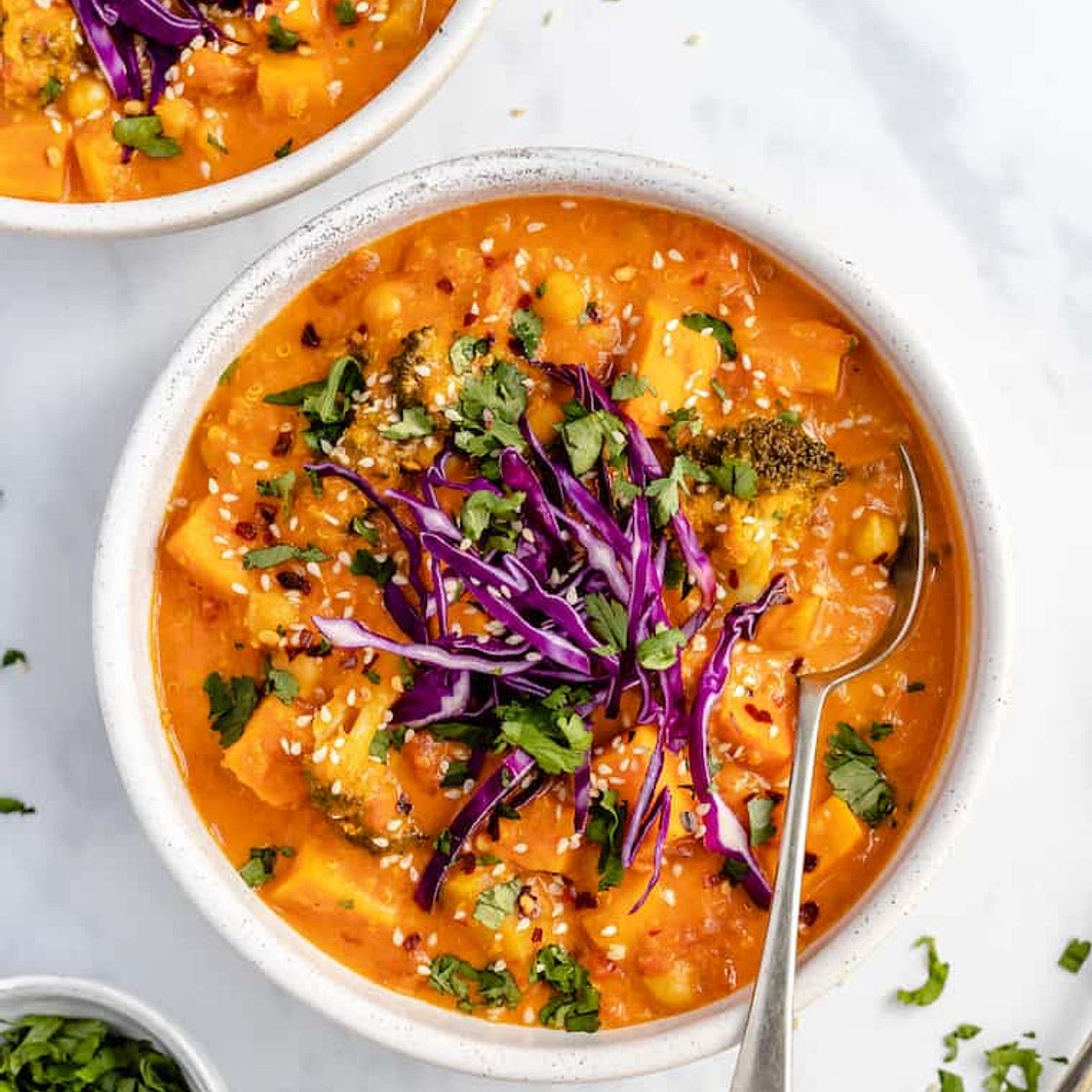 Slow Cooker Coconut Quinoa Curry