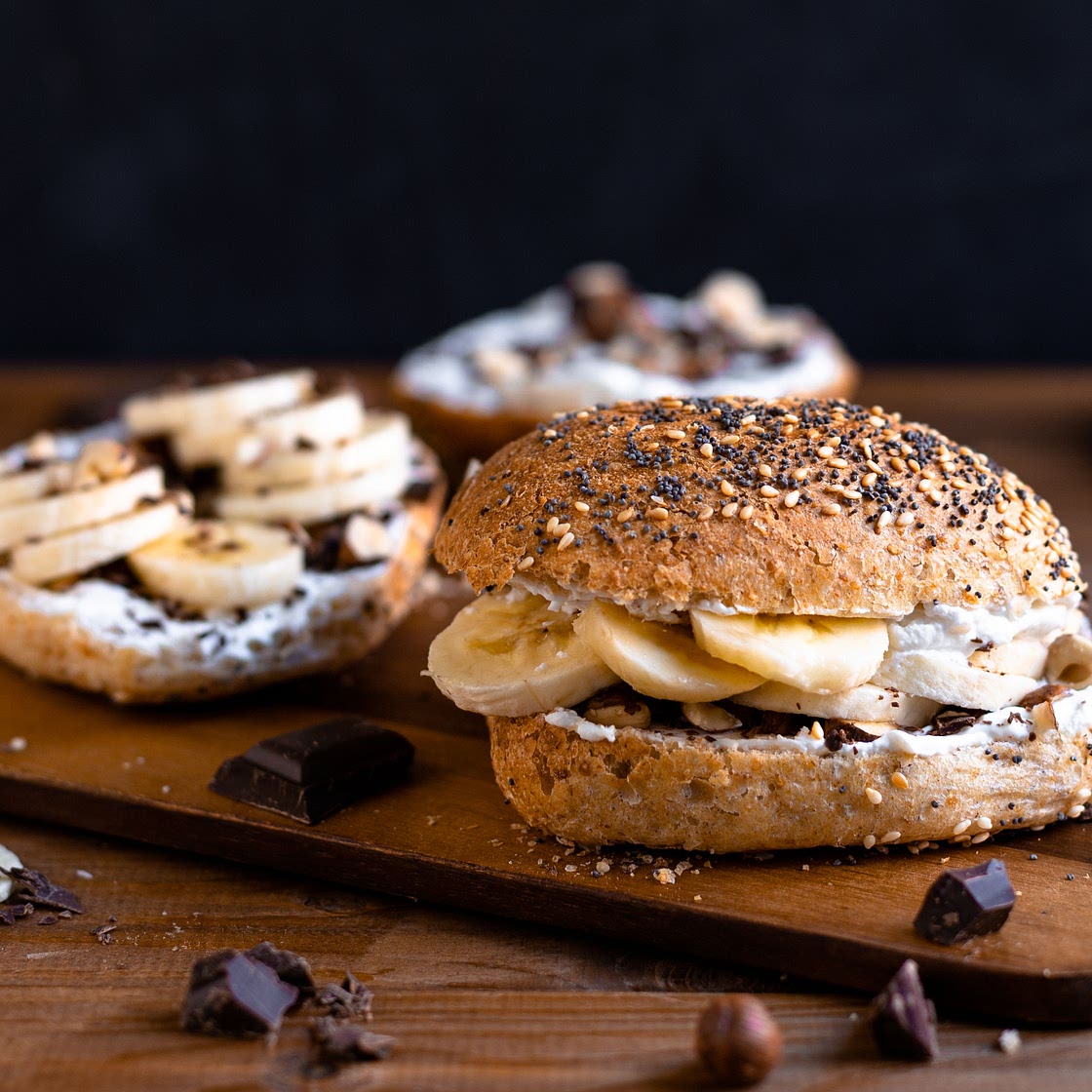 Bananenbrötchen