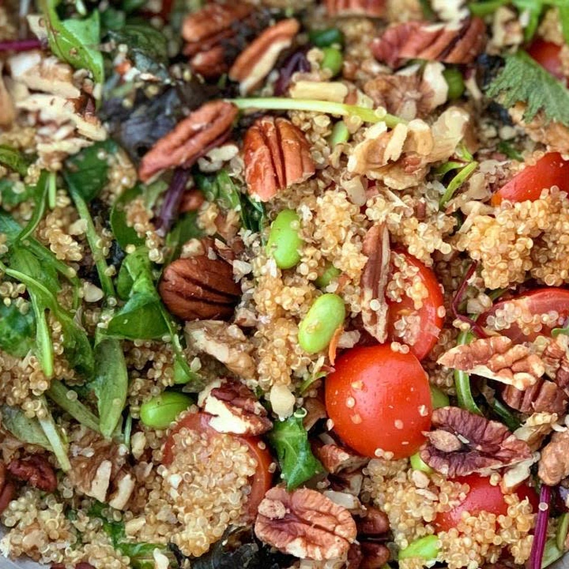 High Protein Quinoa Salad