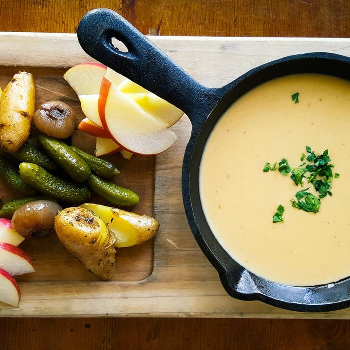 Veganes Käsefondue Rezept