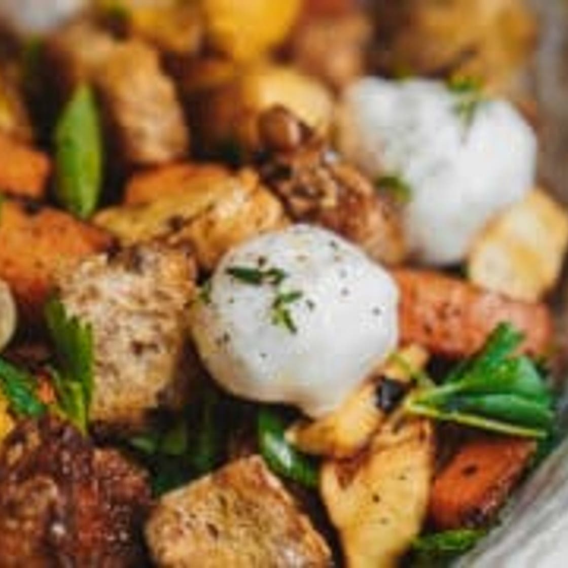 Roasted Vegetable Panzanella Salad