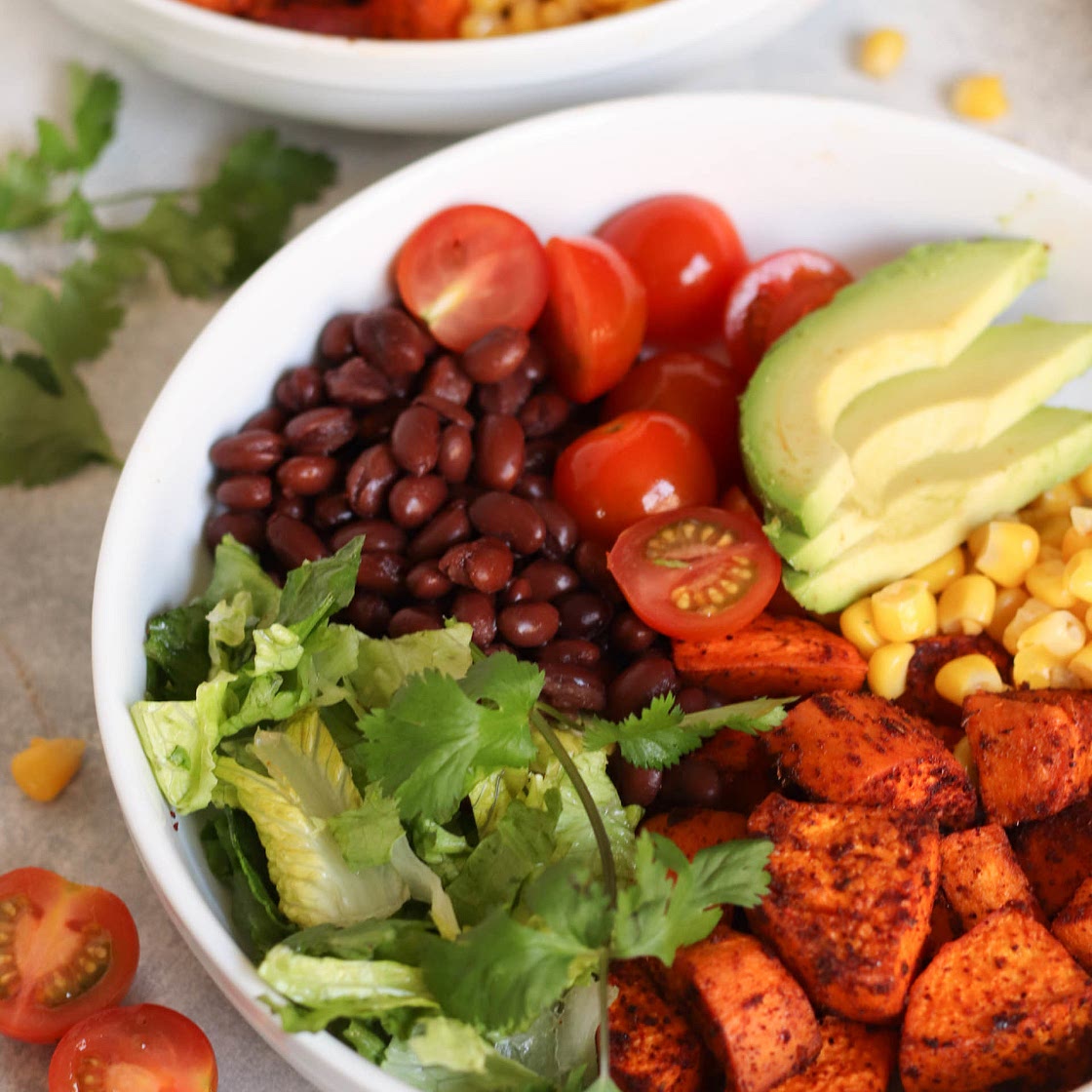 Sweet Potato Taco Bowls
