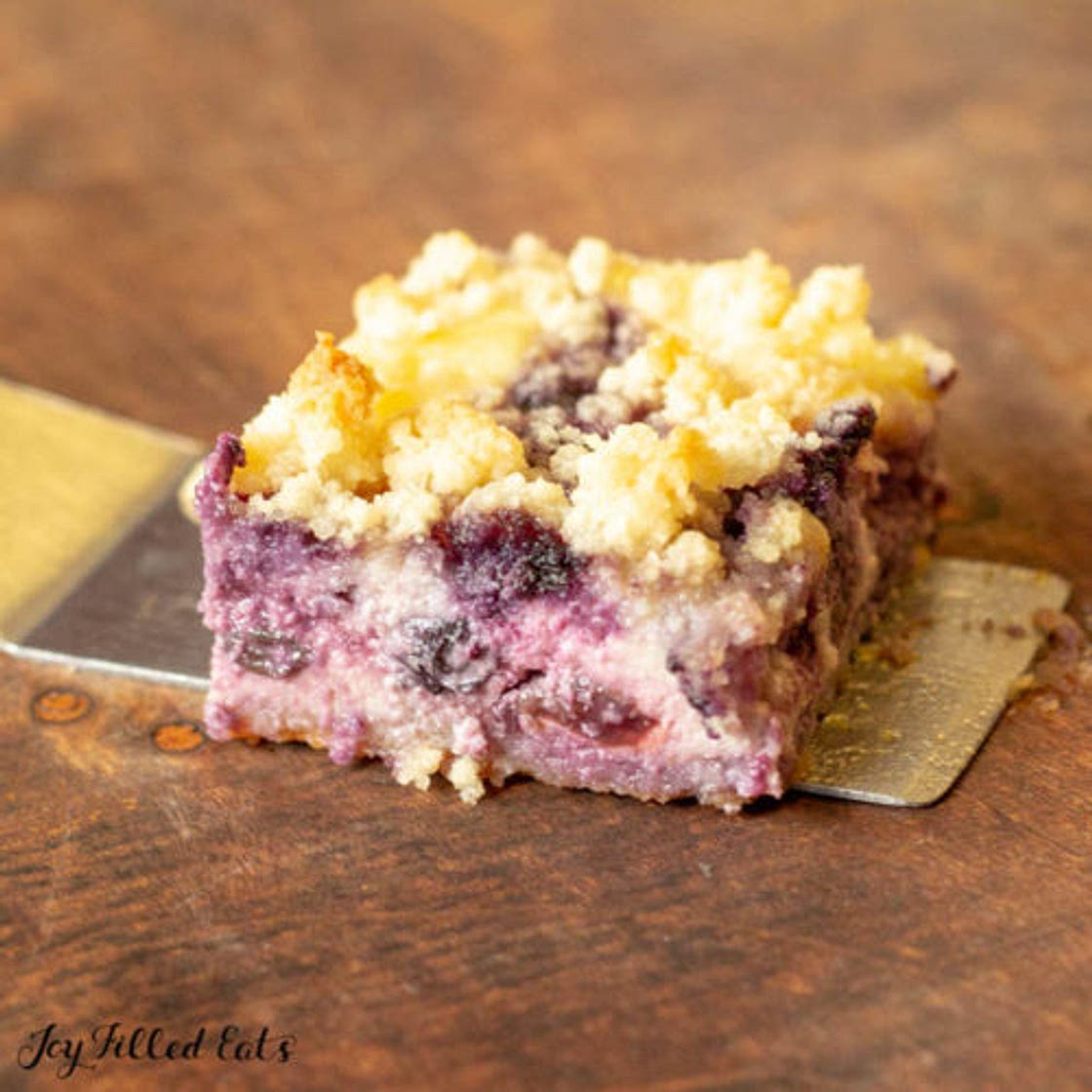 Lemon Blueberry Cheesecake Crumb Bars
