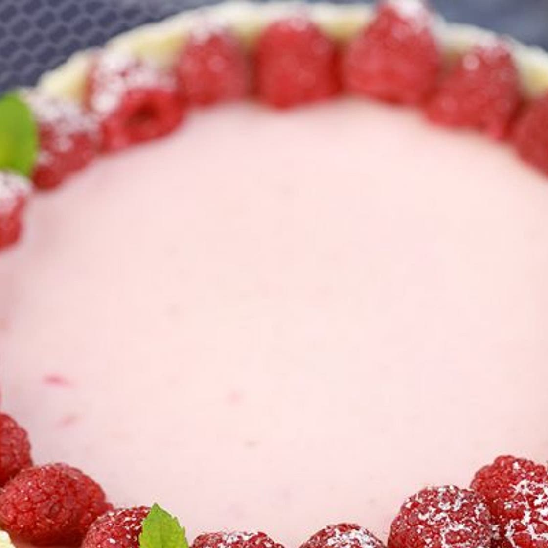 Crostata alla panna cotta