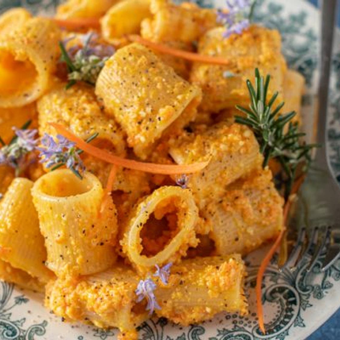 Pasta al pesto di carote