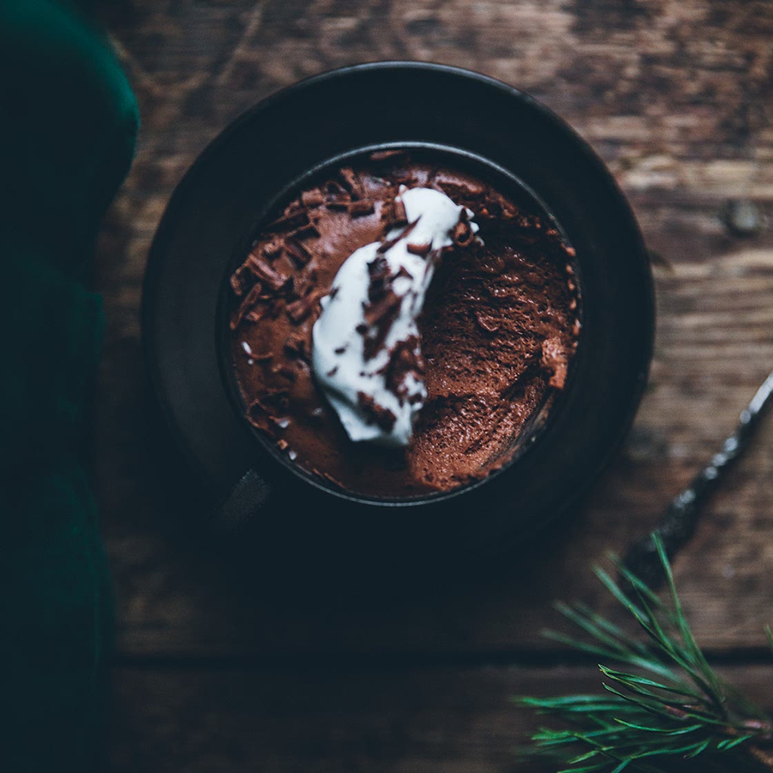 Vegan chocolate mousse - Call Me Cupcake