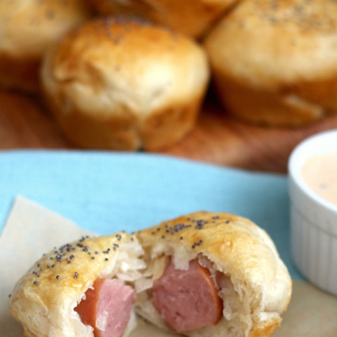 Kielbasa Biscuit Bombs