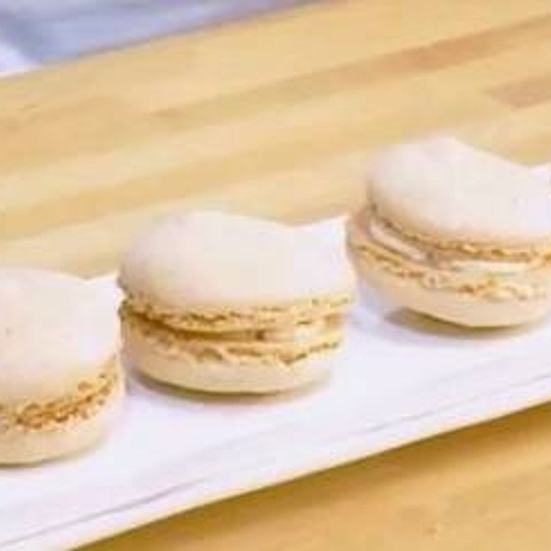 Macaron au saumon fumé et Fromage à la Crème de ciboulette