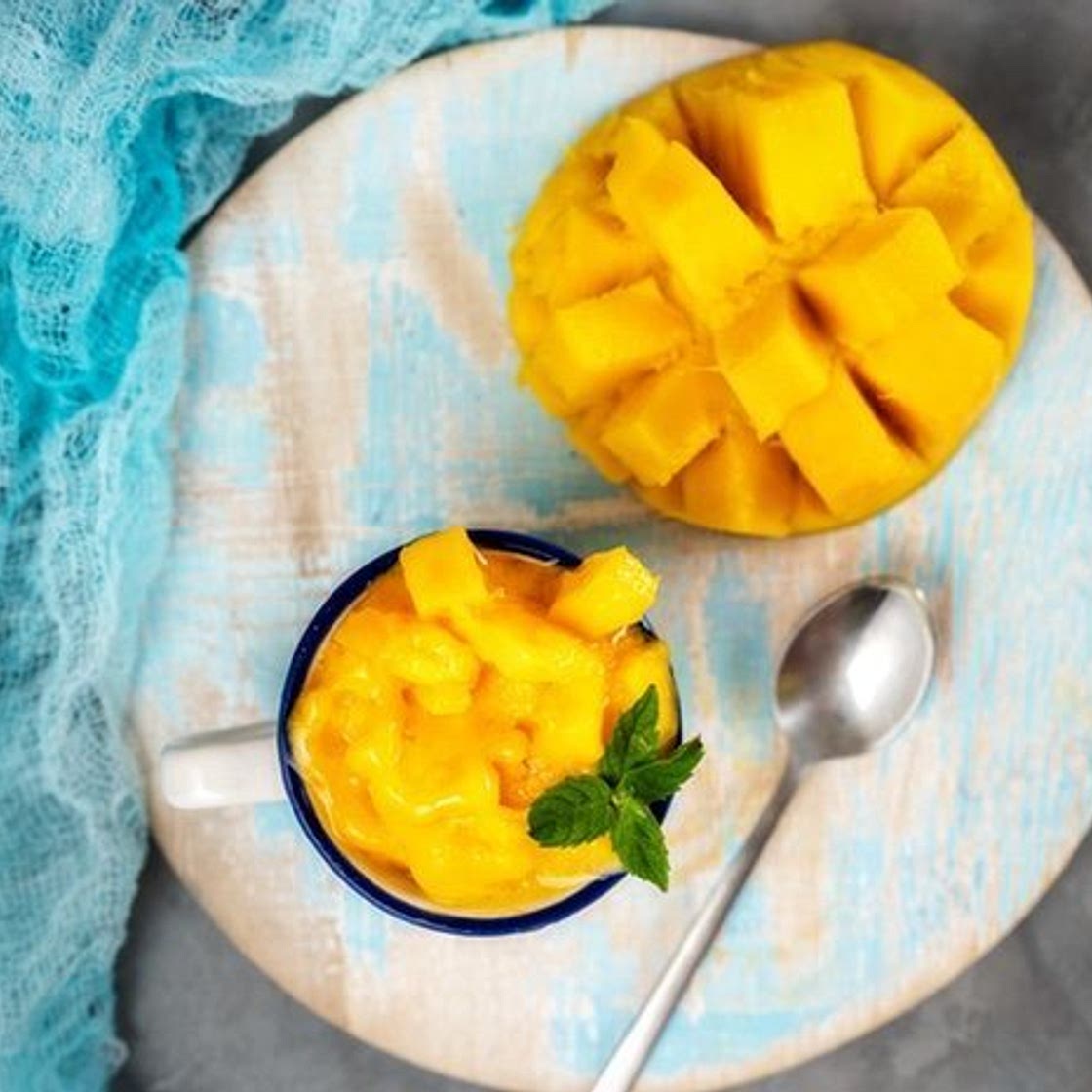 Sorbete de mango