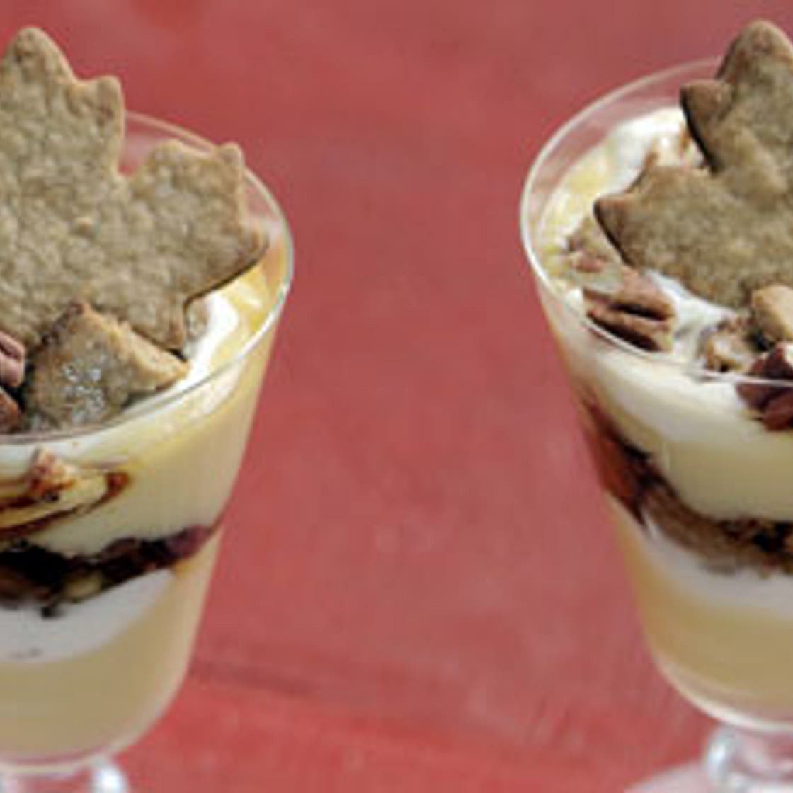 Canadian Maple Pie Parfaits