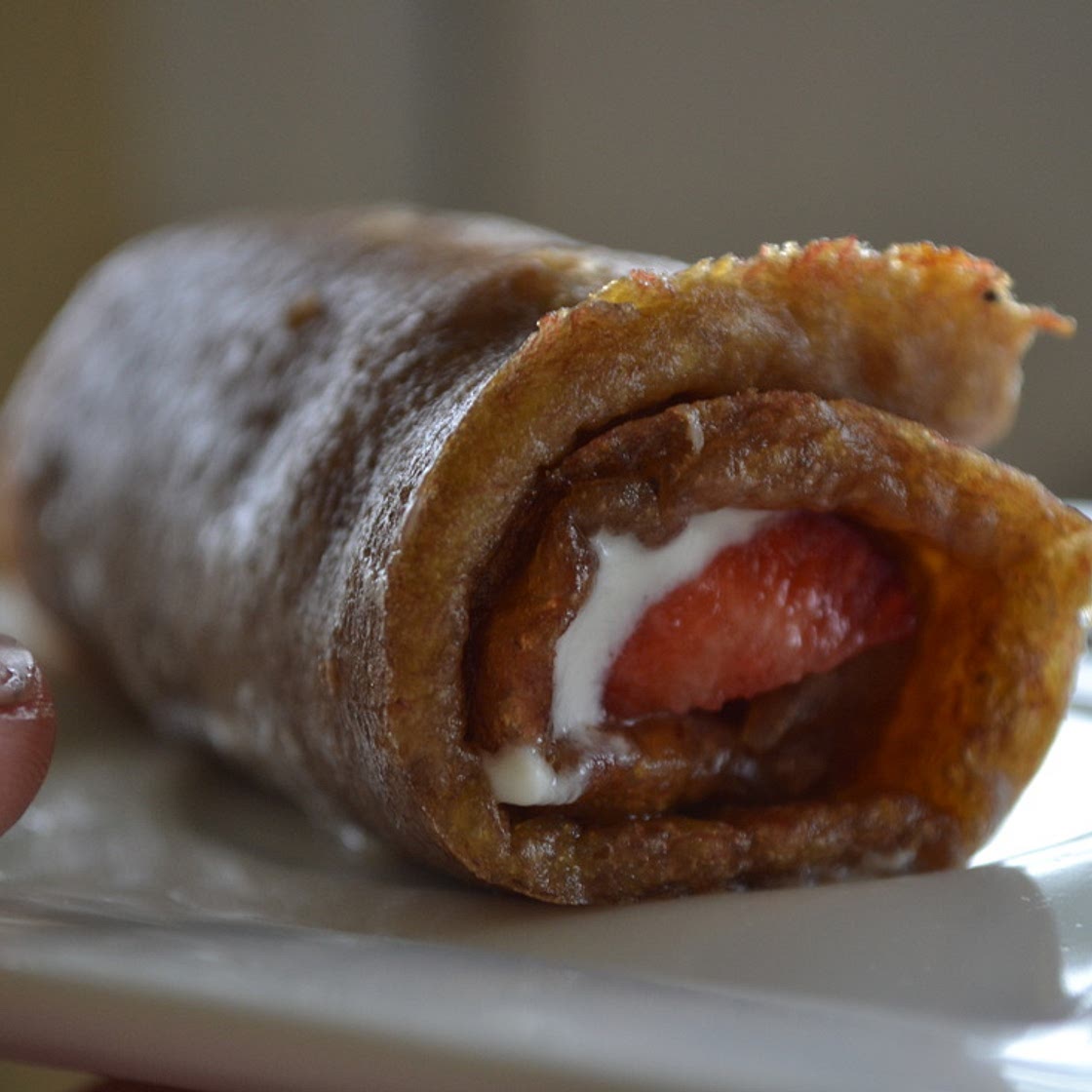 Oven Baked Sweet Crepes (grain, egg, nut and optional diary free)