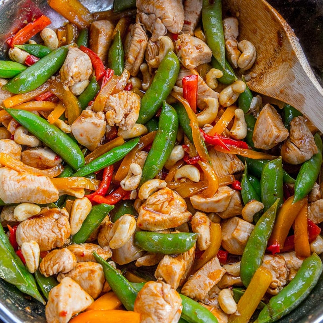 Light & Spicy Kung Pao Chicken Meal Prep