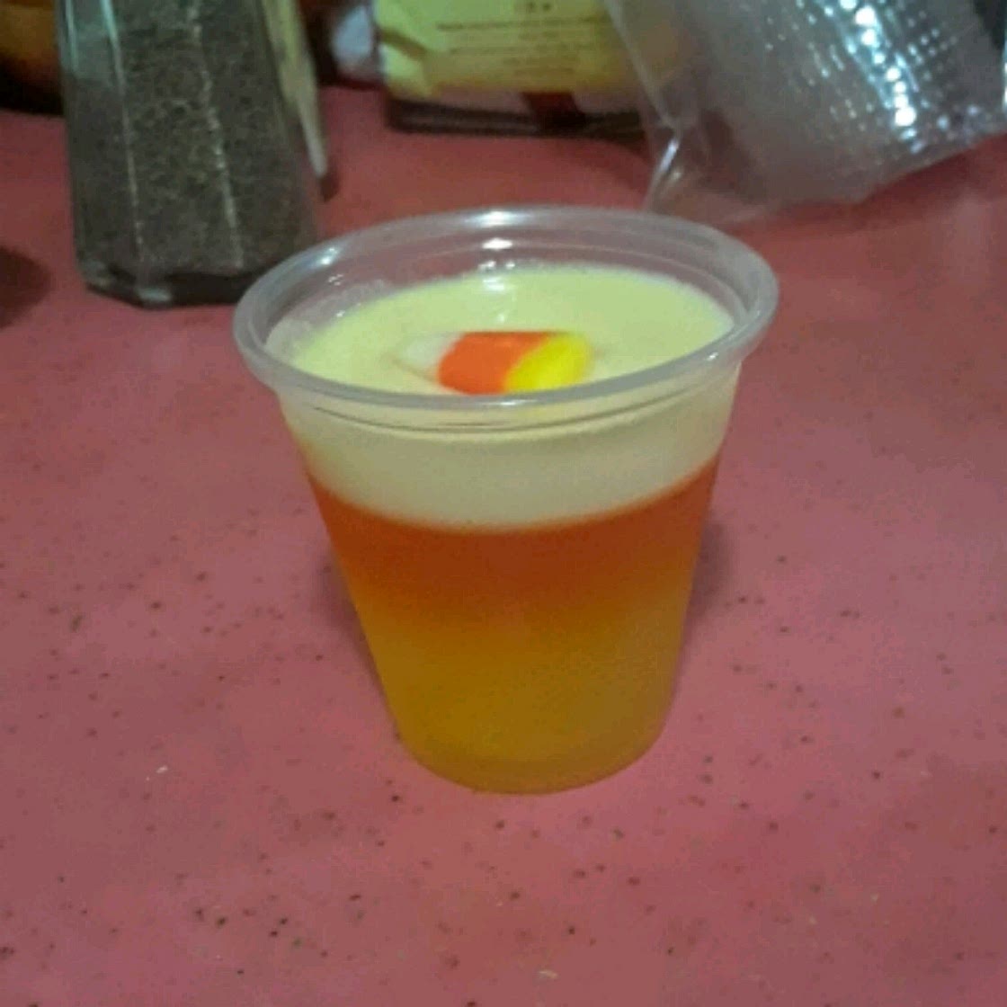 Halloween Candy Corn Jell-O® Shots