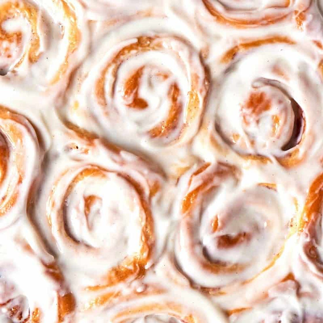 Cinnamon Rolls (No yeast!)