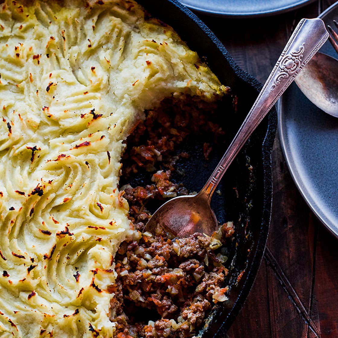 Classic Shepherd's Pie with Parsnip Mash