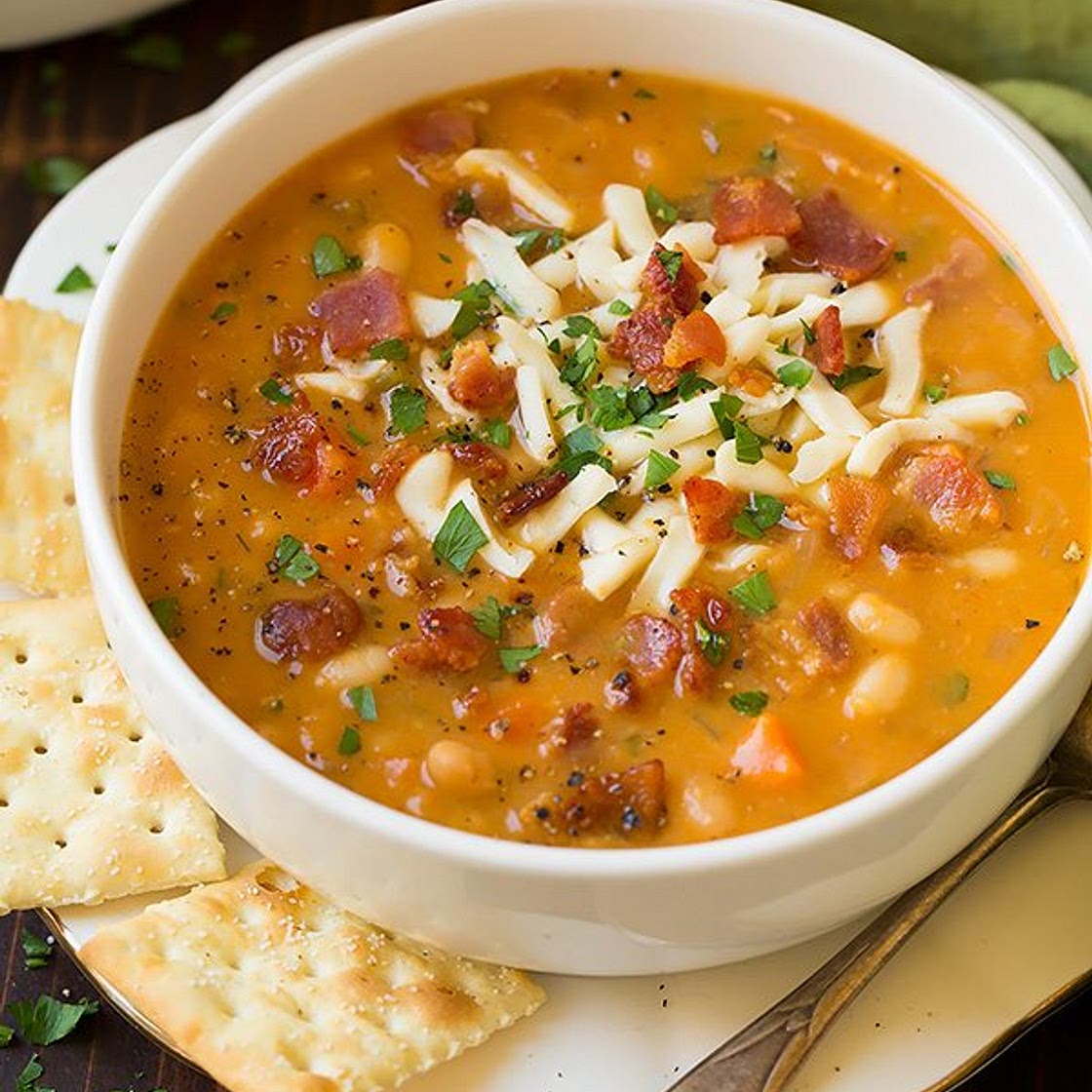 Bean and Bacon Soup