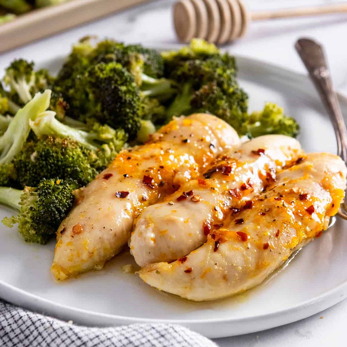 Orange Chicken Sheet Pan Dinner