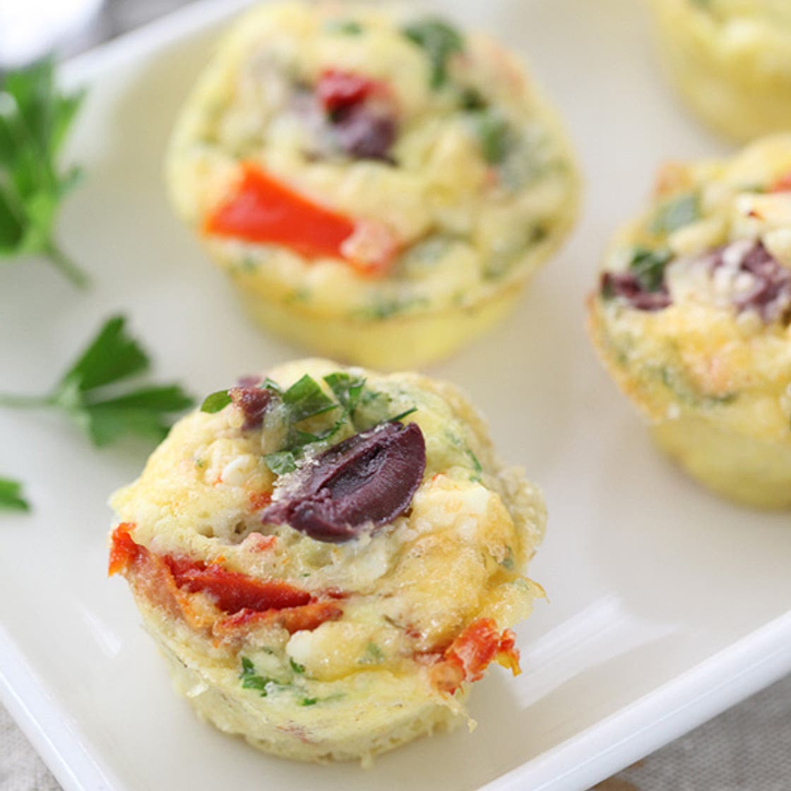 Mediterranean Mini Frittatas