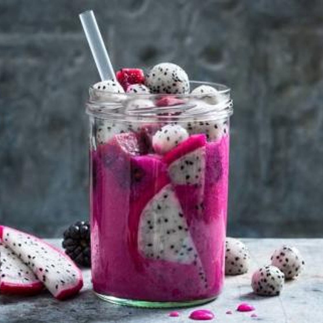 Drachenfrucht Smoothie