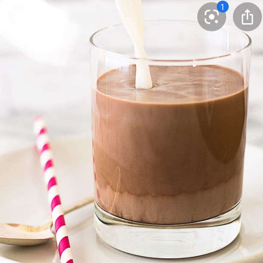 Homemade Chocolate Milk