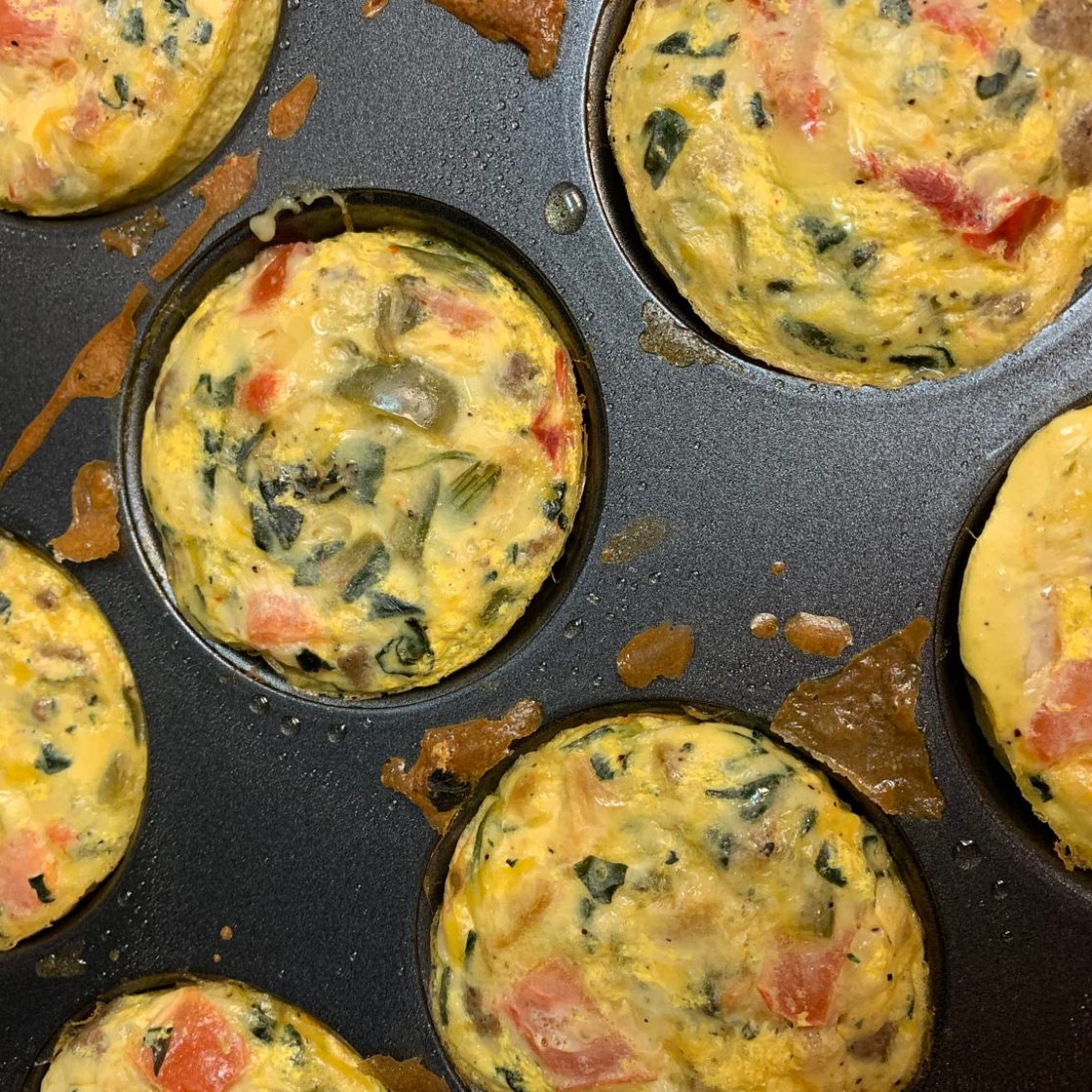 Weight Watchers Zero Point Turkey Omelette Muffins