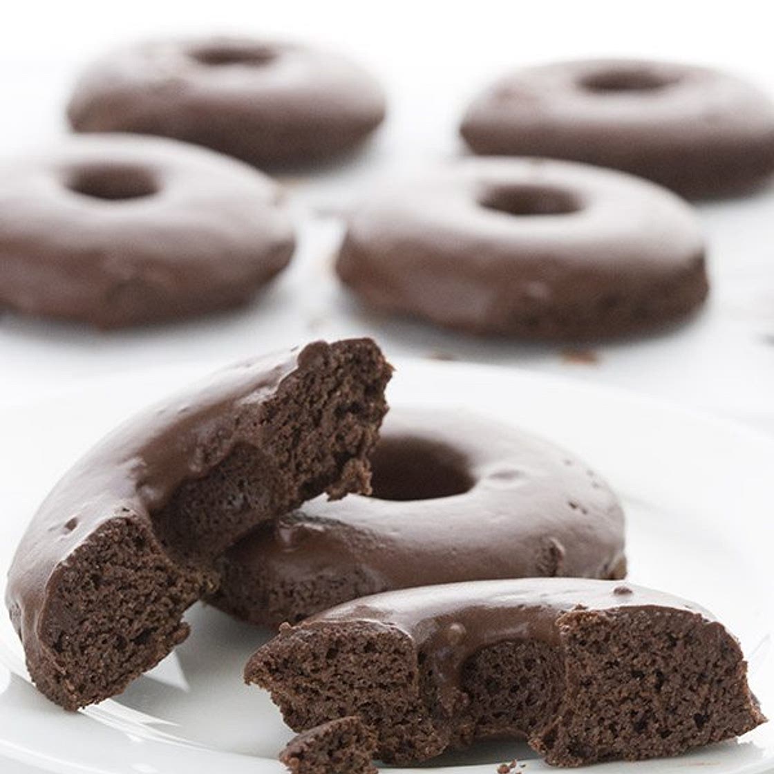 Classic Chocolate Cake Donuts