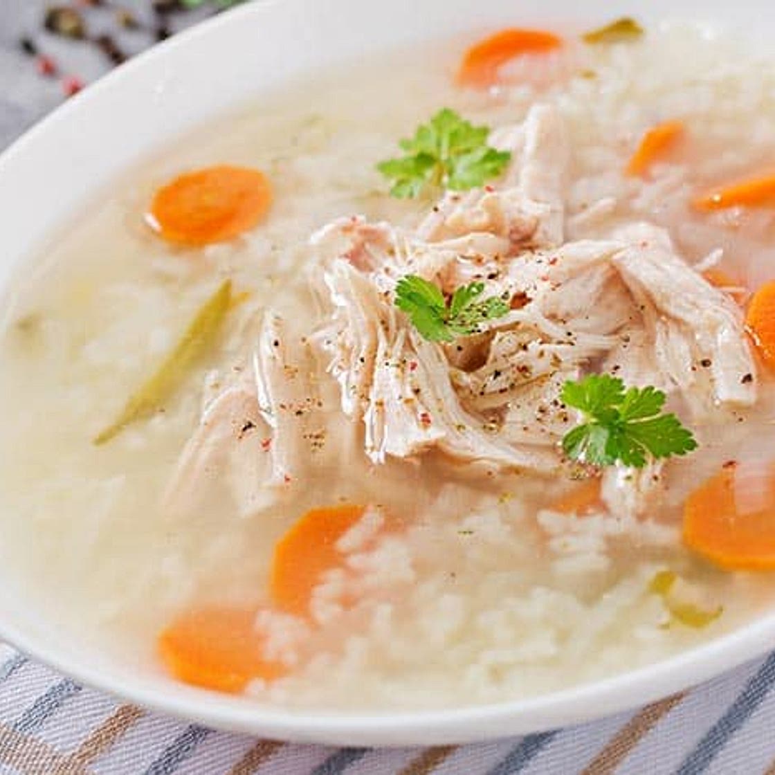 Cómo hacer sopa de arroz