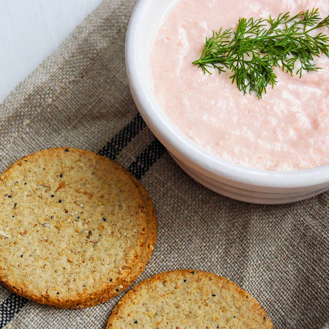 Wild Salmon Pâté with Lemon Dill & Natural Yoghurt