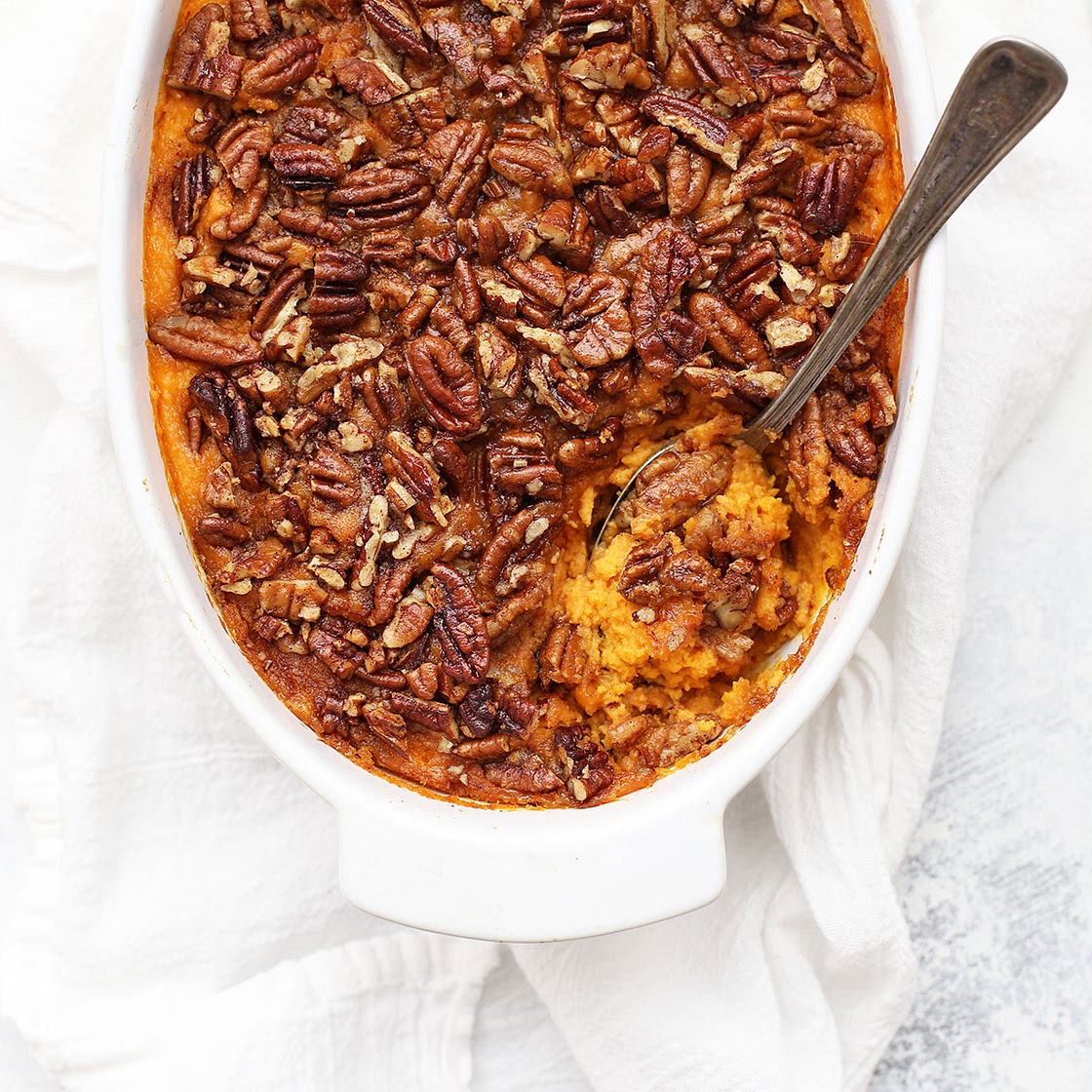 Paleo (or Vegan!) Sweet Potato Casserole