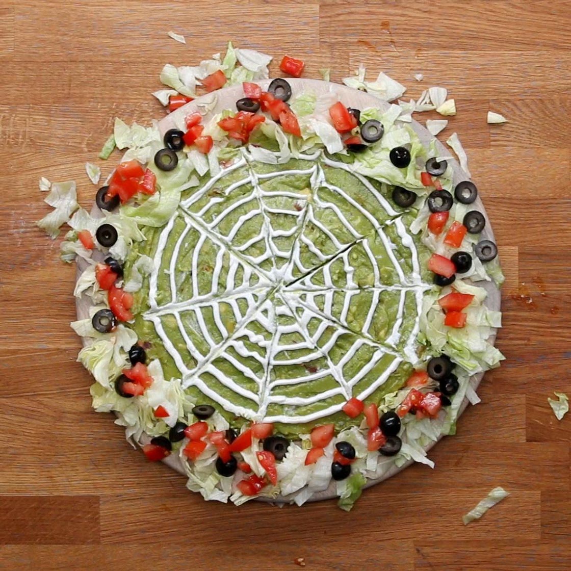 Halloween Layered Dip Recipe by Tasty