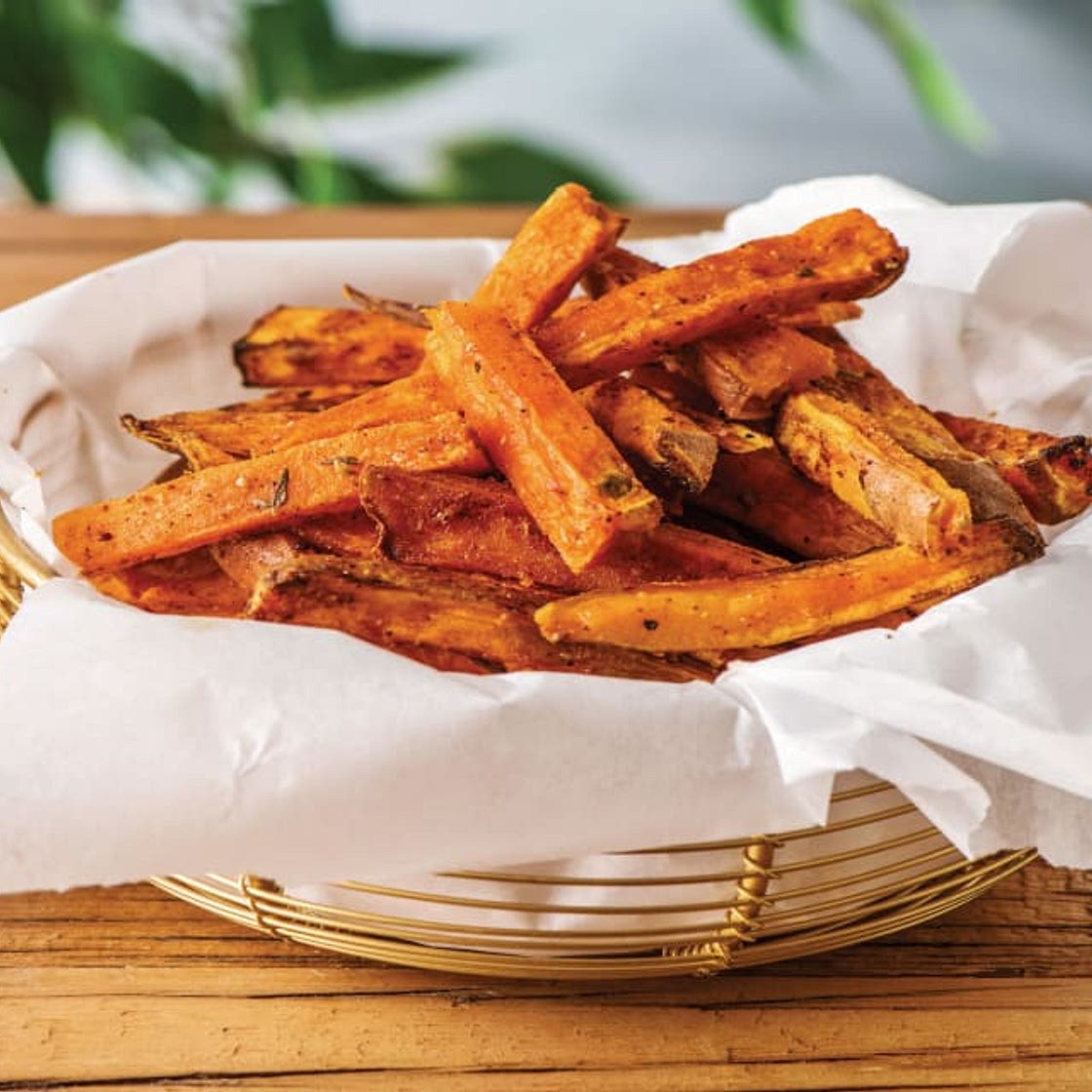 Smokey Kumara Wedges with Lemon & Coriander Aioli | Serves 2