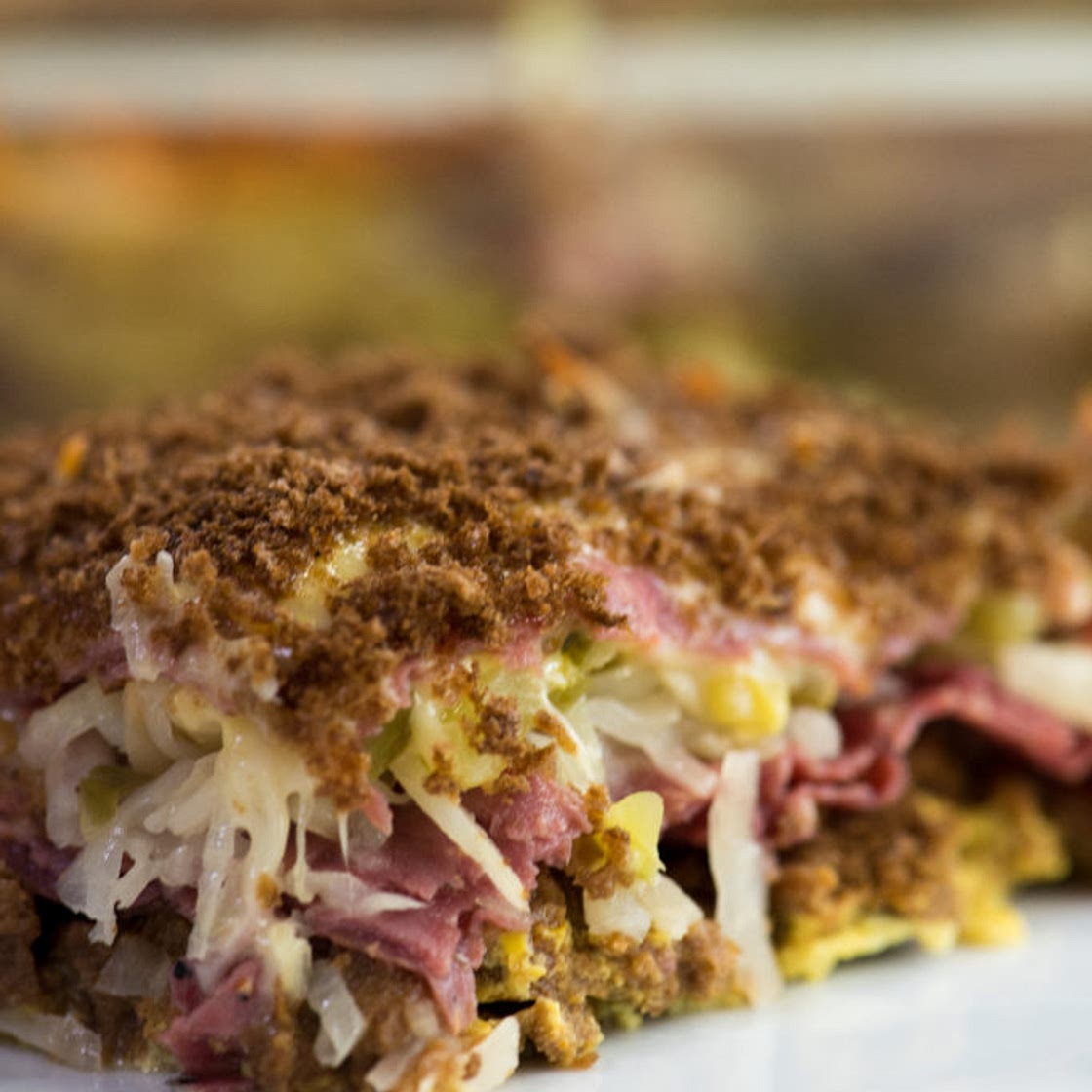 Oven-Baked Reuben Casserole | 12 Tomatoes