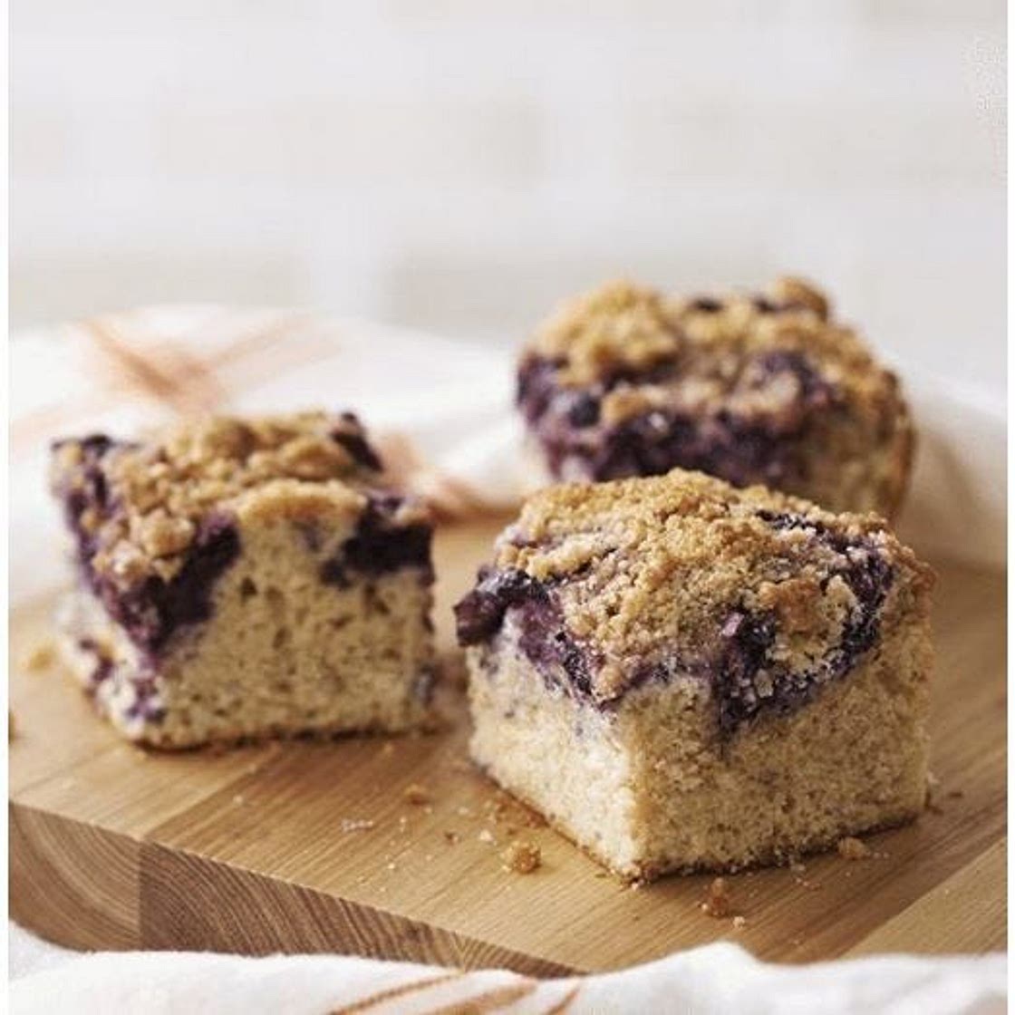 Mixed Berry Crumb Cake