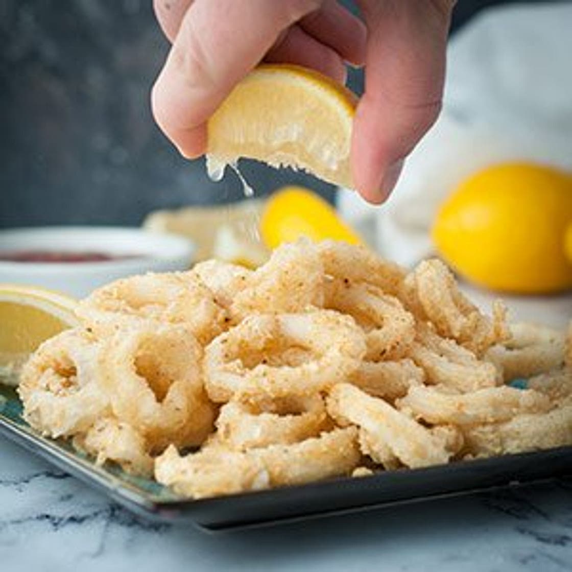 Restaurant style fried calamari recipe