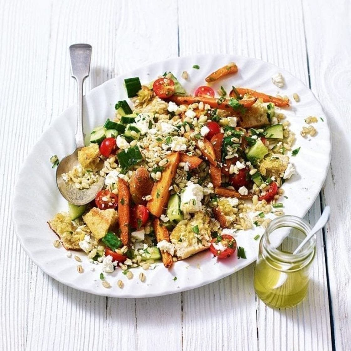 Pearl barley salad