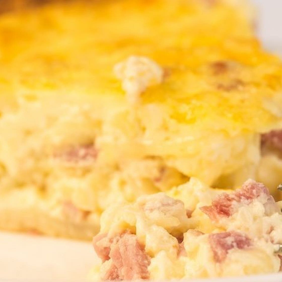 Quiché de jamón