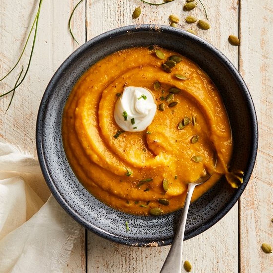 Creamy Pumpkin Ginger Soup