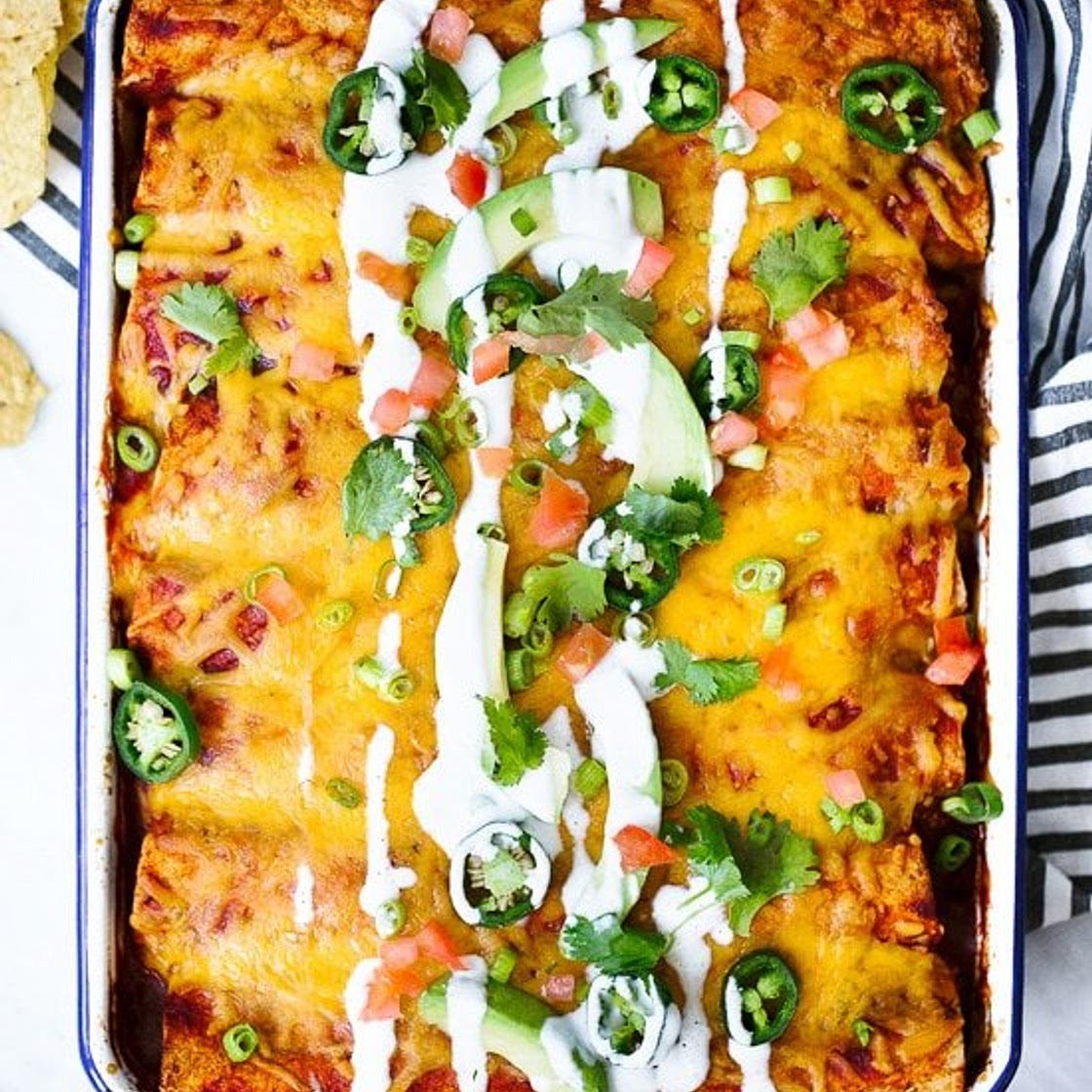 Chicken Enchiladas