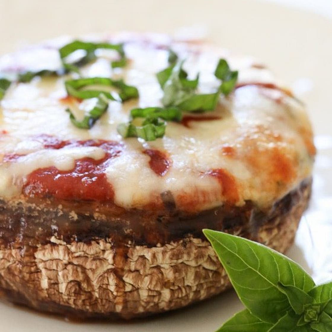 Veggie Lasagna Stuffed Portobello Mushrooms