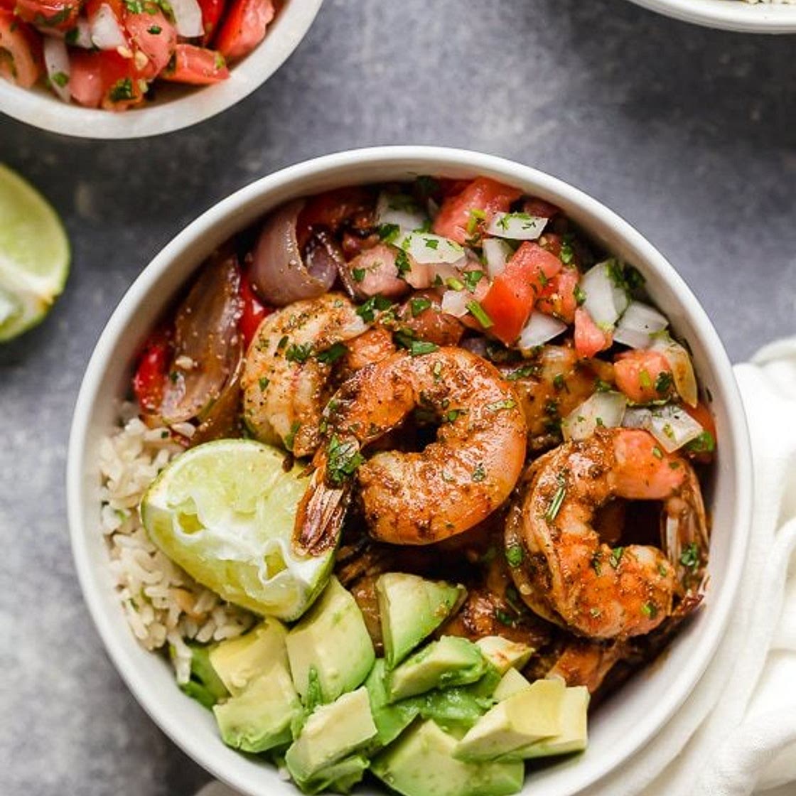 Shrimp Fajita Bowls